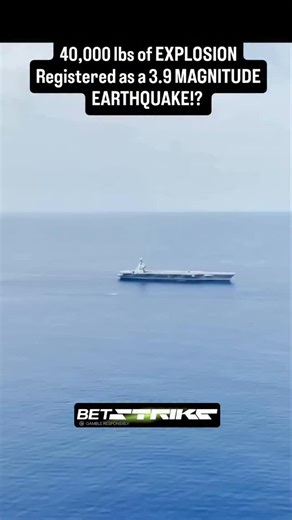 BoomBlastExplosion on Instagram: "This isn’t just a blast—it’s a measurable geological event. 40,000 pounds of explosives detonated to test a warship’s structural limits, sending shockwaves that registered as a 3.9 magnitude earthquake. The scale is mind-blowing. Engineering a vessel to survive a controlled blast of this magnitude? That’s peak human ingenuity against raw destructive power. If you were on the deck during this test, which part of the hull would worry you most? Drop your thoughts b