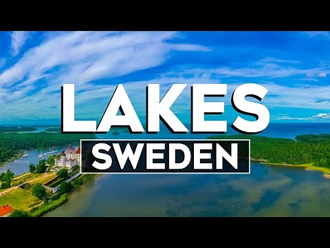 Top 10 Most Beautiful Lakes in Sweden - Travel Video 2024