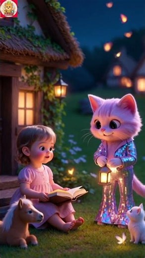 The Cat and the girl,tiny house |Short MoralStory for Kids |Kindness Story forChildren #cats