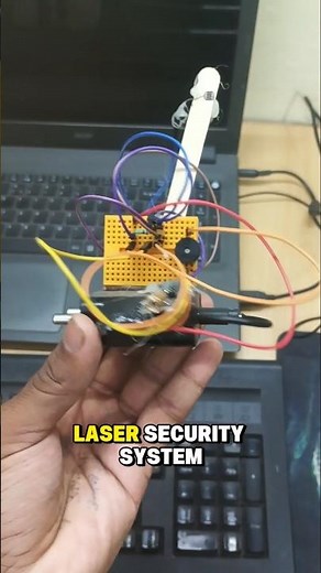 how to make laser security system#experiment #arduinoprojects