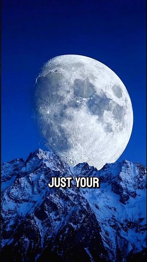 Why the Snow Moon Looks Sharper #astronomy #space