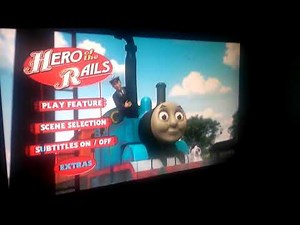 Thomas and friends Hiro of the rails DVD menu walkthrough