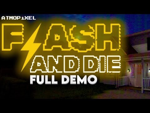 Flash and Die Full Playthrough | Indie Horror Game | by AtmoPixel (Steam & itch.io)
