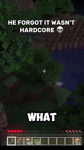 He thought it was Hardcore... 💀