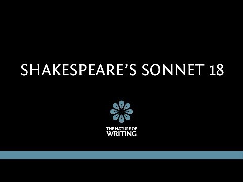Shakespeare's Sonnet 18: Explanation and Analysis