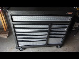 I finally got a tool box! (Gladiator GarageWorks Premier Series 12-Drawer 41-Inch Roll-Away)