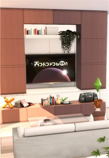Creative TV Wall Ideas for The Sims 4