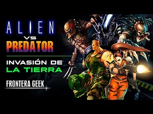 ALIEN VS PREDATOR ARCADE - HISTORIA COMPLETA | Videojuego AVP 1994 - Dutch Schaefer & Linn Kurosawa