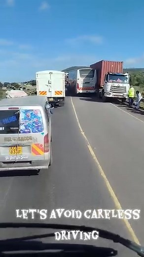 37K views · 586 reactions | 100% avoidable. A good example of careless driving. | Long Distance Drivers and Conductors Association of Kenya | Facebook
