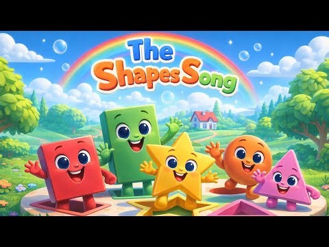 Learn Shapes with Music – Educational Kids Song✨️
