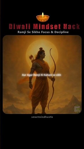 Ramji Se Seekho Focus & Discipline - Diwali Mindset Hack | Dark Psychology & #motivation