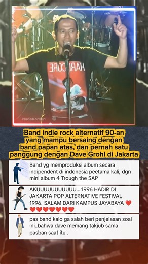 Band Indie Rock Alternatif 90-an yang Pernah Satu Panggung dengan Dave Grohl di Jakarta