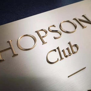 [Hot Item] Advertising Metal Signage 3D Fabricated Letter Sign