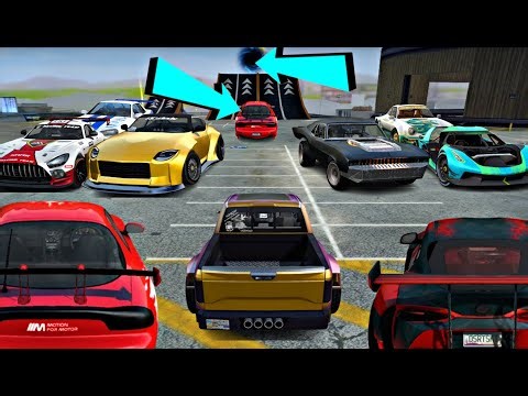 All Super Cars Stunts Through Building Ramp Challenge // Extreme Car Driving Simulator