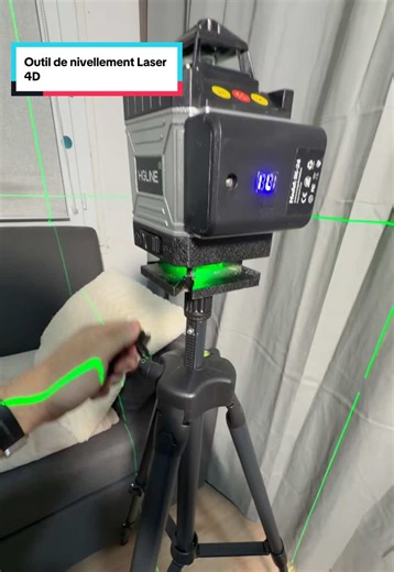 Outil de nivellement Laser 4D