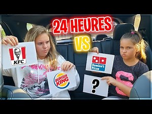 Je Mange Ce Que La Personne Devant Moi Décide Pendant 24H Challenge !