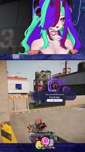chesticle slap of doom 😂 just casually getting unalived while chat slaps me with tortillas #clips #vtuber #streamer #CoD #lol