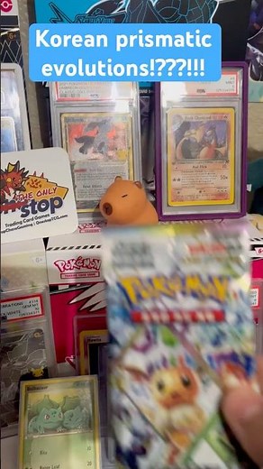 Opening Korean prismatic evolutions #pokemontcg #pokemon #pokemoncommunity