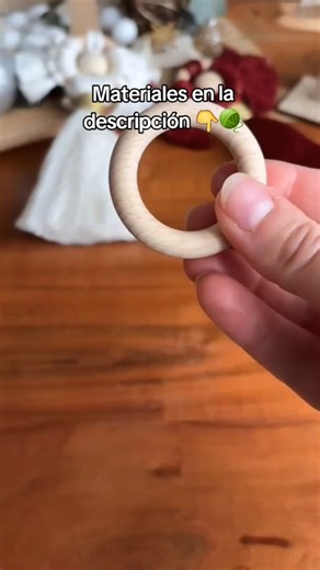 Aprende a hacer un ángel de macramé esta Navidad