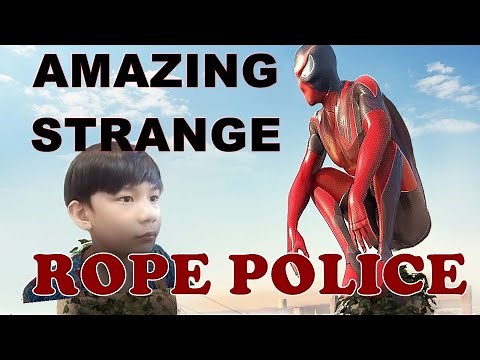 Playing Amazing Strange Rope Police