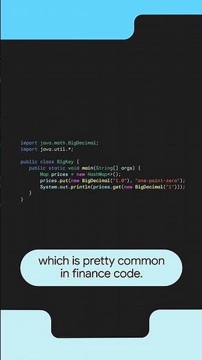 Why does the look up fail even though 1 and 1.0 look the same? Go!