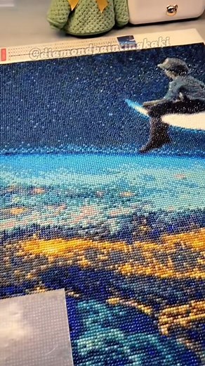 Diamond painting is highly addictive… once you start, you can’t stop! 😍 #PaperDiamondPainting #PaperArt #CraftMagic #DiamondPaper #ShineOnPaper #CreativeSparkle #PaperCrafts #DiamondPaintingOnPaper #fbviral #deadpool | MHP 24