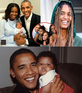 58K views · 464 reactions | Barack Obama Meets Malia’s Baby for the...