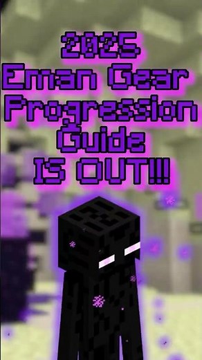 My 2025 New Eman Gear Progression Guide is OUT!! #minecraft #hypixel #hypixelskyblock #skyblock