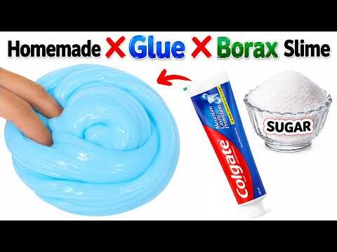 How to Make Colgate Toothpaste and Sugar Slime without glue borax/No Glue No Borax No Activator/ASMR