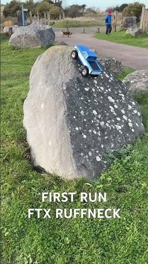 First time crawling and first run of my FTX Ruffneck #rccrawler