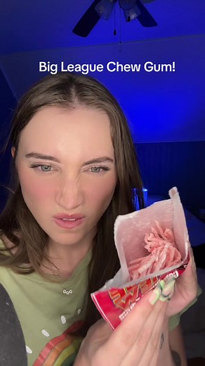 Exploring Big League Chew Gum - ASMR Experience