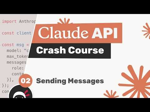 Claude API Crash Course #2 - Sending a Message