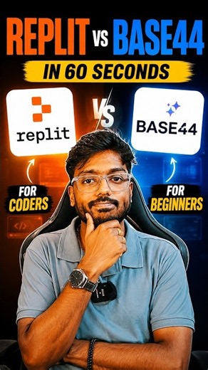 Replit vs Base44: Which One Should You Start With? #coding