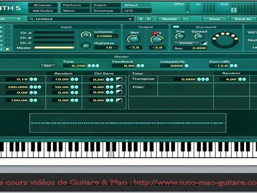 MAO TUTORIEL GRATUIT : ABSYNTH 5 NATIVE INSTRUMENTS