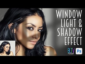 Photoshop: Add Dramatic Window Light and Shadows to your Photo Portraits