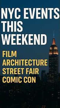 NYC Events This Weekend | Best Things to Do in New York City (Oct 6–8)