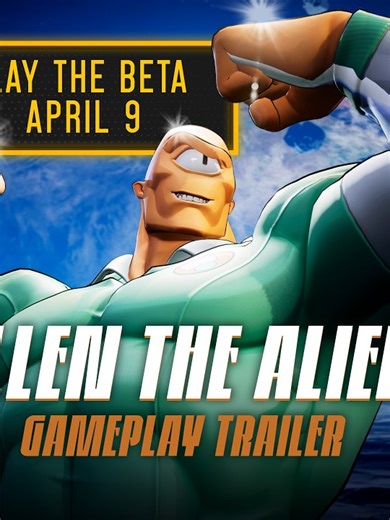 🕹🎮🆚 Allen The Alien Gameplay Trailer | Open Beta Reveal Surprise! Allen the Alien just crash landed into Invincible VS. Oh. And he wants us to tell you about our Open Beta for PS5 & Xbox X|S, April 9 - 11. Learn more about the Open Beta here: https://invinciblevs.com/beta Allen is the 16th Fighter announced for Invincible VS. Play as Allen along with the rest of the 18 fighter roster when Invincible VS releases on Xbox, PC, and PS5 April 30th, 2026. Preorder any digital edition today and rece