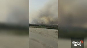 Out-of-control wildfire nears Labrador City, thousands evacuate