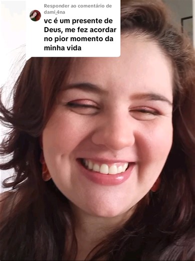 Respondendo a @dami_4na Obrigada pelo carinho meu amor ❤️ . . . . . .. . . #emagrecendo #motivacional #amorproprio #amizade #seguidora.