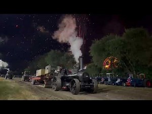 Steam engine tractor pull