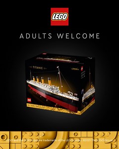 1.1K reactions · 249 shares | 【LEGO®帶你踏上傳奇鐵達尼號之旅️ 】 仲同另一半講You Jump I...