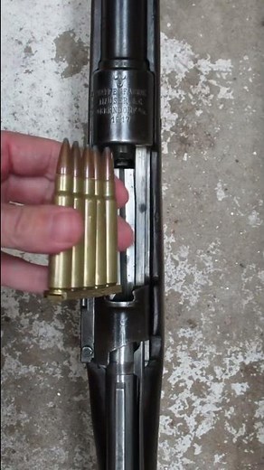 Quickly Reloading a World War One Rifle