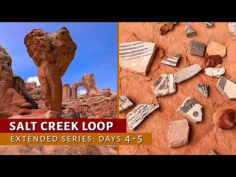 CANYONLANDS! Salt Creek: Amazing Arches & Archaeology