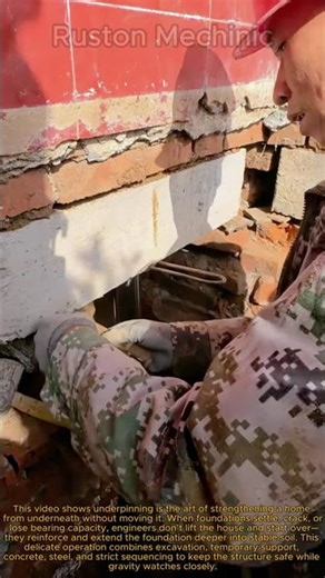 Underpinning Process Home Foundation: Heavy Lifting The Underpinning Process for Home Foundations