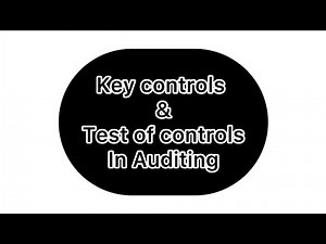 Key controls and Test of controls for the sales system (Auditing‪@NAISHAACADEMY‬ )
