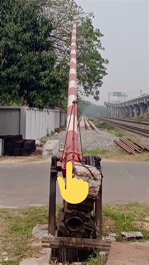 Automatic Railway Level Crossing Gate Closing Before Train Arrival | Safety Rail Gate System#train