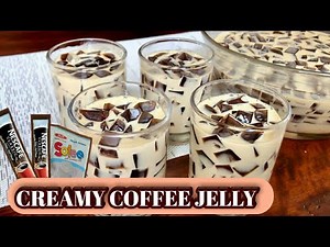 CREAMY COFFEE JELLY Recipe | How to make Coffee Jelly Dessert