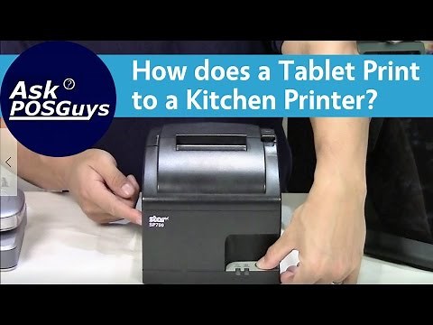 Ask POSGuys: How does a tablet print to a kitchen printer?