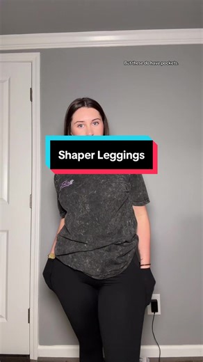 These are such good leggings!! Short girl friendly, buttery soft, and add a nice shaper look! #tiktokshopblackfriday #tiktokshopcybermonday #shapewear #shortgirlproblems