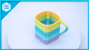 Ambiguous cylinder illusion/cup #3DPrinting